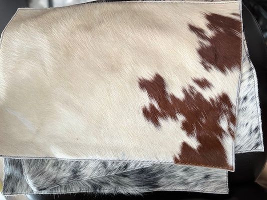 Genuine Cowhide Placemats Cedar Hill Country Market