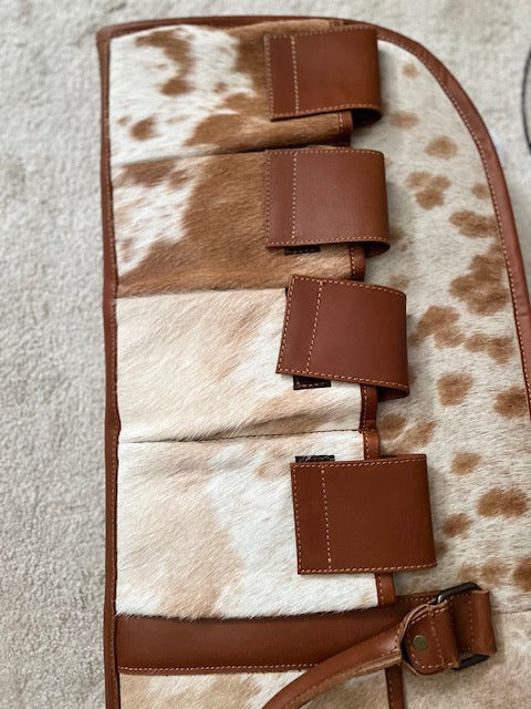 Cheeky's Rifle Cowhide and Genuine Leather with Multi Pockets and Quilted Interior Cedar Hill Country Market