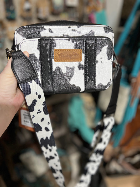 Wrangler Aztec Printed Crossbody Handbag With Wallet Compartment - Turquoise Cedar Hill Country Market