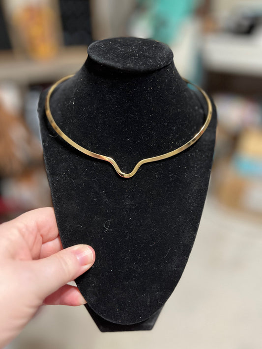 Gold Plated Choker - Lead Free 1446