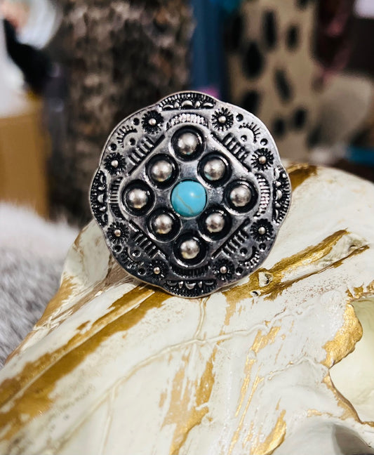 Aztec Western Fashion Stretch Rings (Multi) 1067