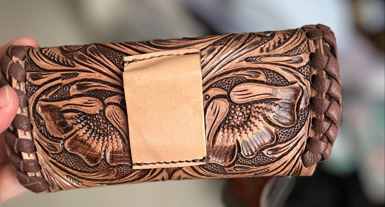 Genuine Leather Sunglass Case Cedar Hill Country Market