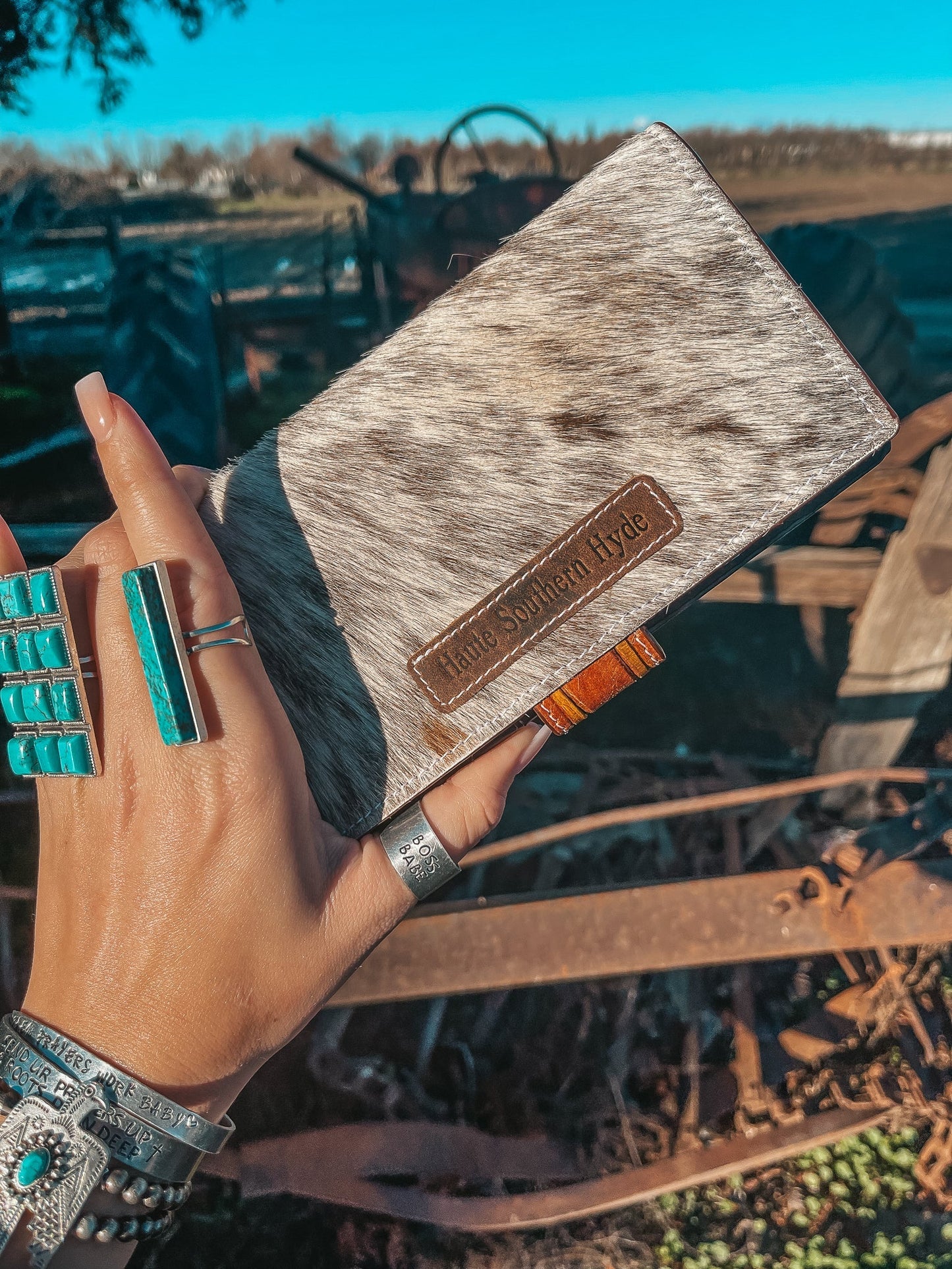 The Avery Sunflower Wallet, a Haute Southern Hyde by Beth Marie Exclusive Haute Southern Hyde