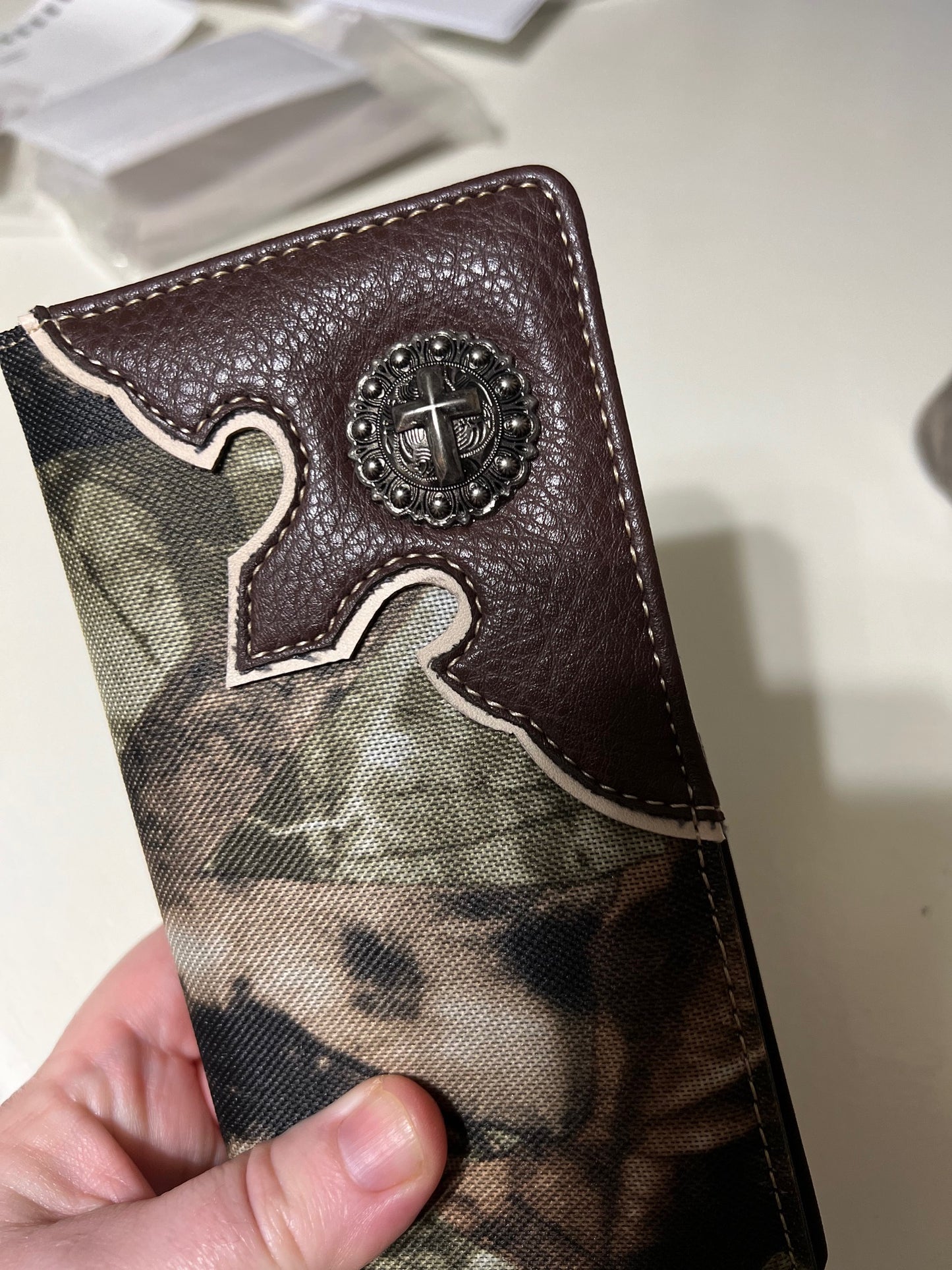 Montana West Camo Print Checkbook Cover Wallet CedarHill Country Market