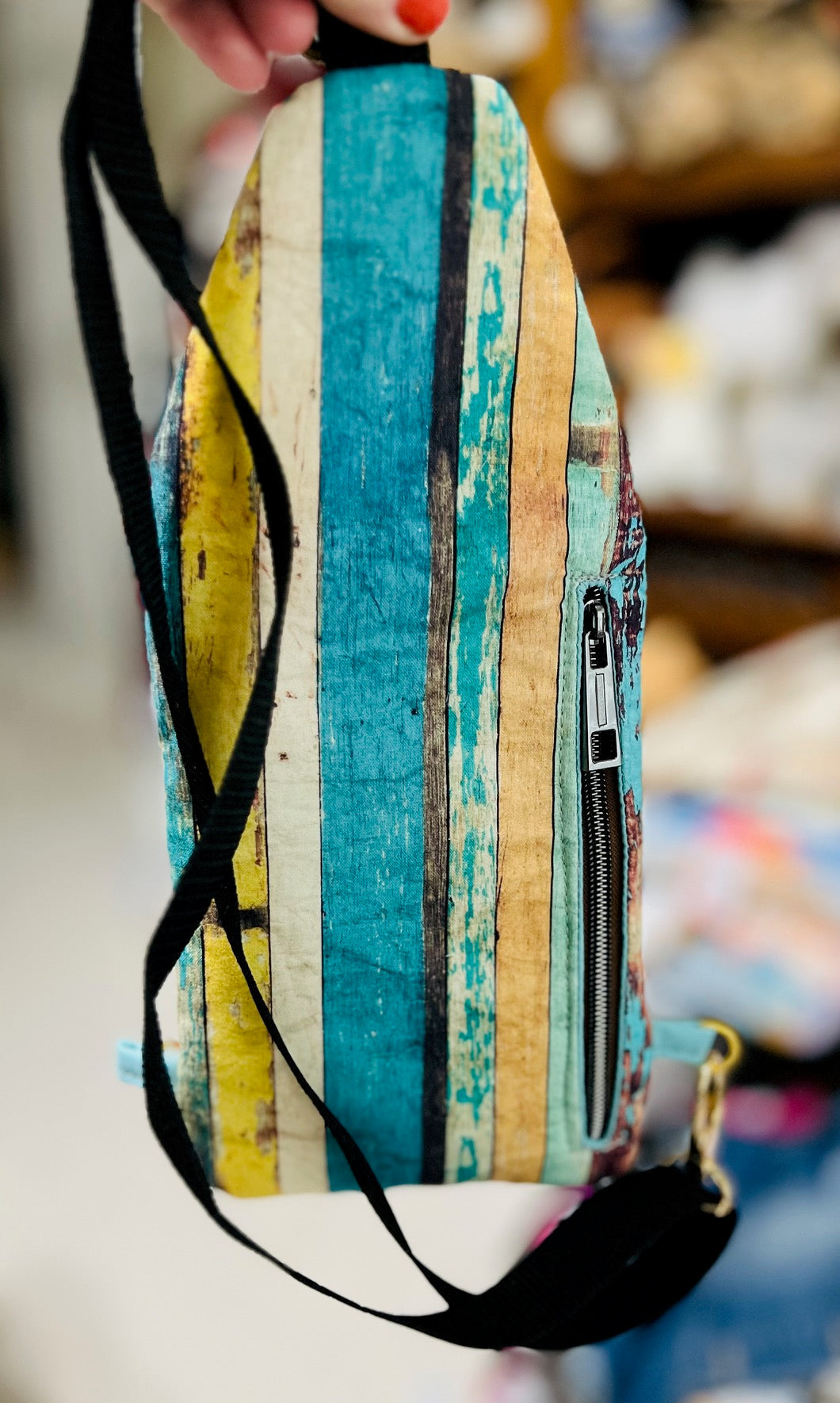 Galloping Stallion Handmade Sling Bag with Adjustable Strap Cedar Hill Country Market
