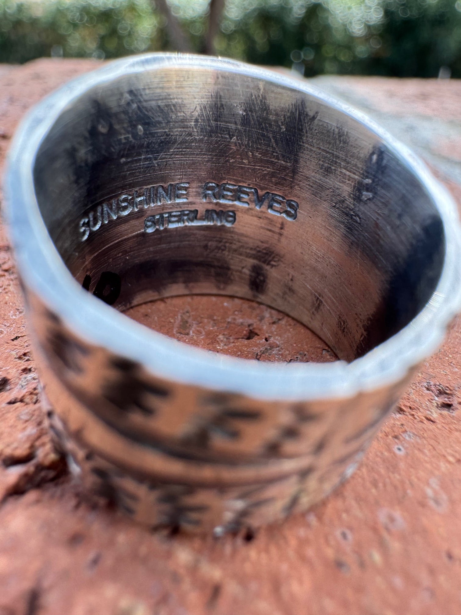 Handcrafted Sterling Silver Star Ring by Sunshine Reeves size 7.5 Nizhoni Traders LLC