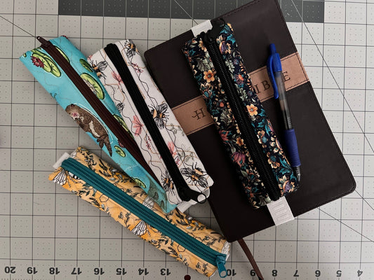 Handmade Bible/Journal Pen Pouch with Elastic Cedar Hill Country Market