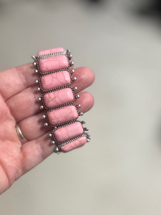 Pink Stretch Bracelet Cedar Hill Country Market