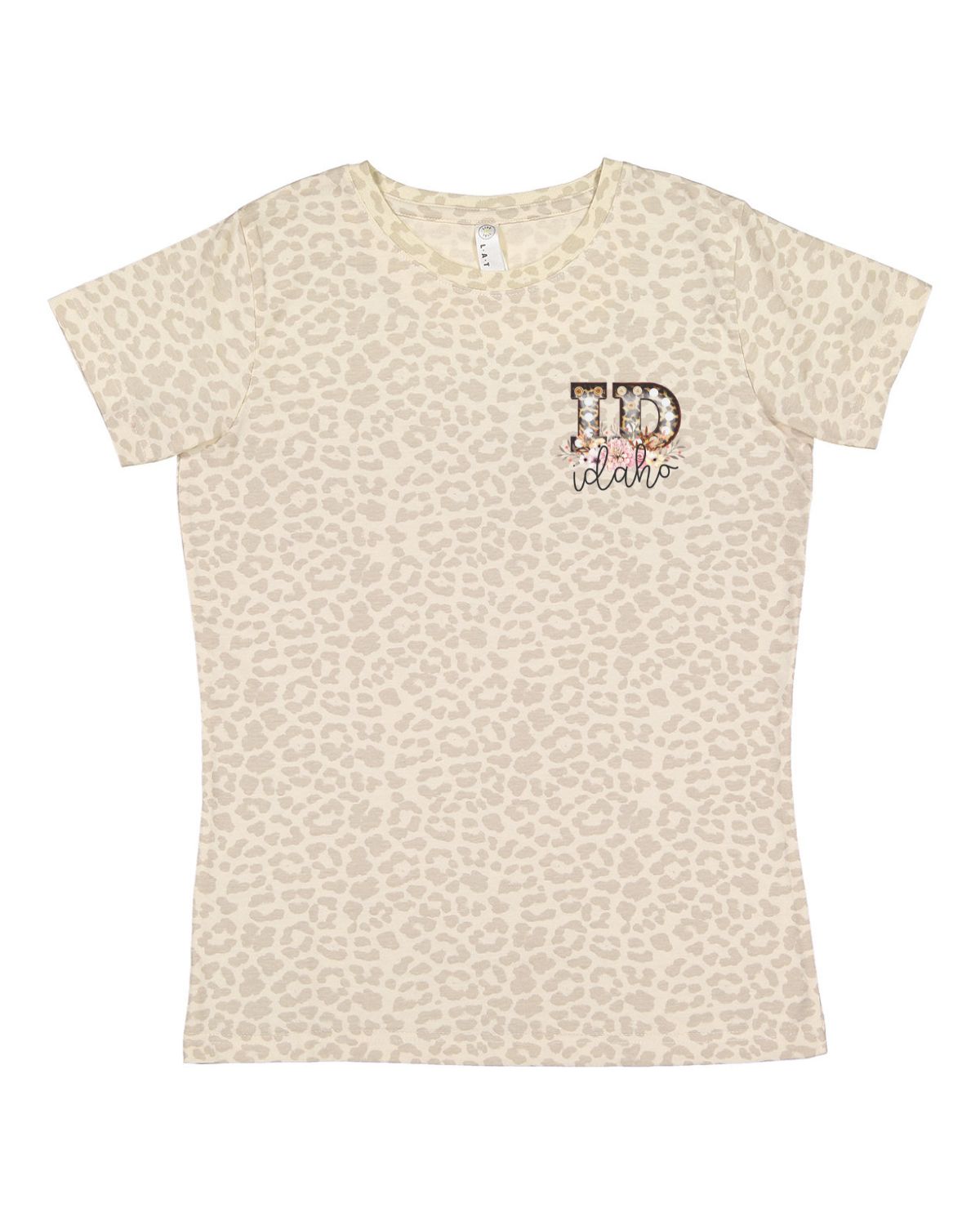 Idaho Graphic Floral Tshirt - Left chest and Back Placement CedarHill Country Market