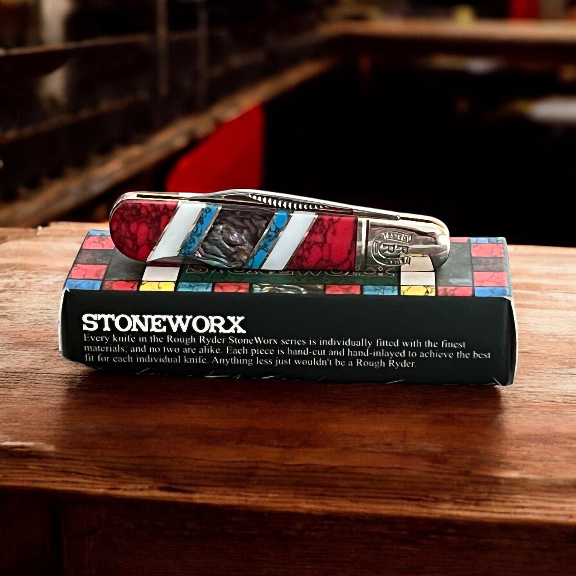 Rough Rider Stoneworx Barlow Pocket Knife 6008 CedarHill Country Market