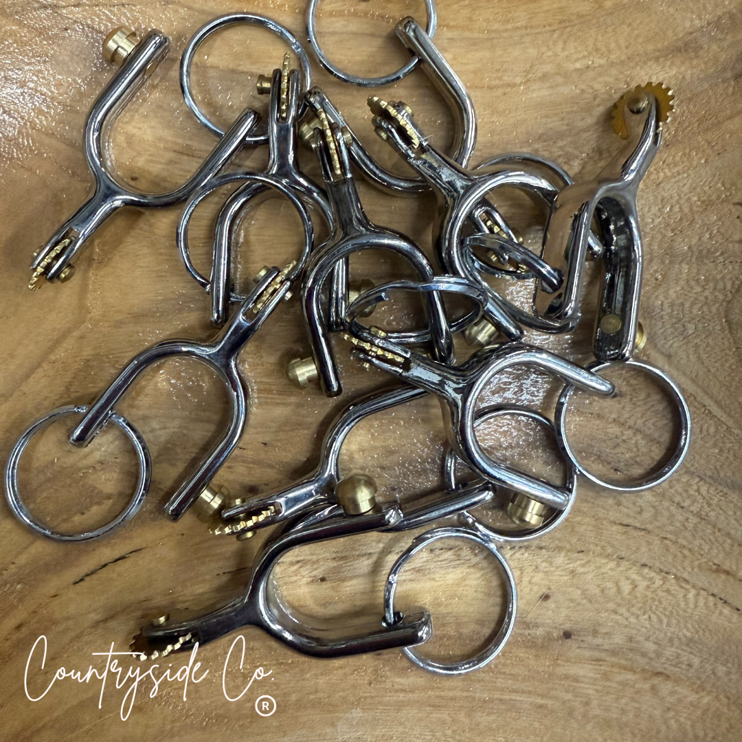 Classic Western Spur Keychain Countryside Co.