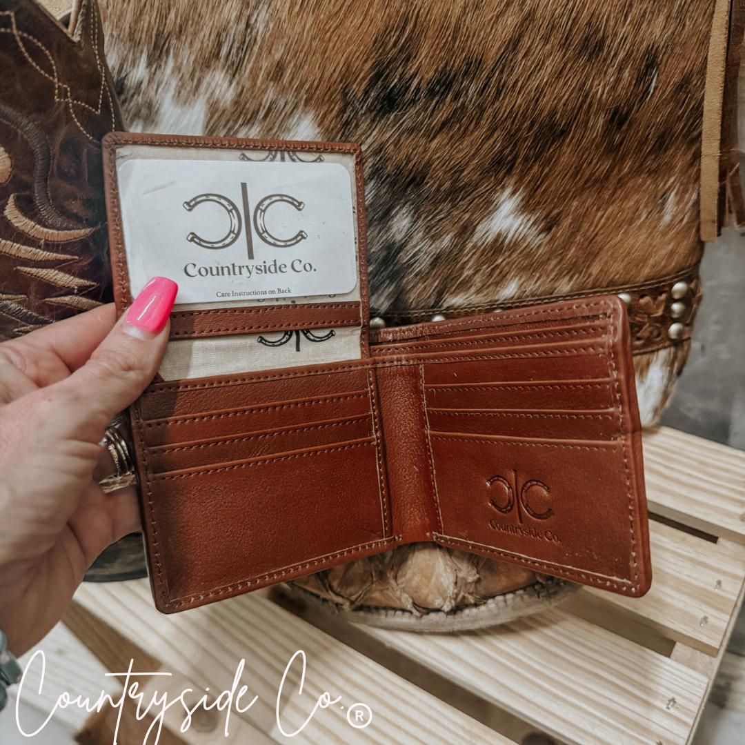 Longhorn Edition The Westin Cowhide Men's Wallet Countryside Co.