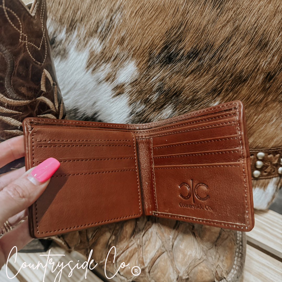 Longhorn Edition The Westin Cowhide Men's Wallet Countryside Co.