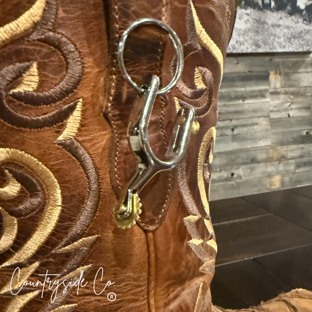 Classic Western Spur Keychain Countryside Co.