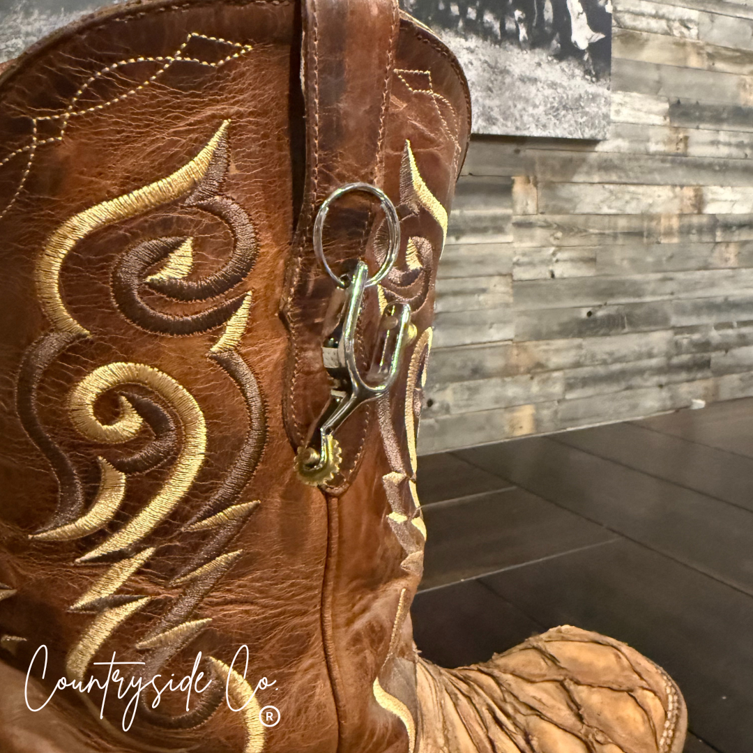 Classic Western Spur Keychain Countryside Co.