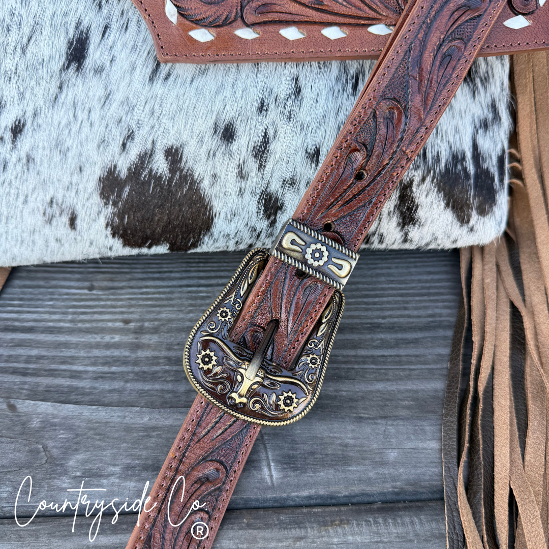 Georgia Conceal Carry Tooled Leather Purse Countryside Co.