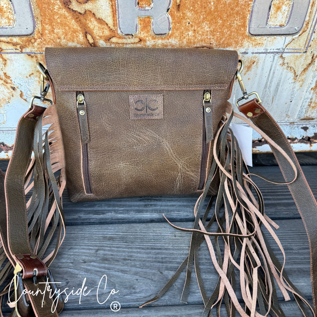Georgia Conceal Carry Tooled Leather Purse Countryside Co.