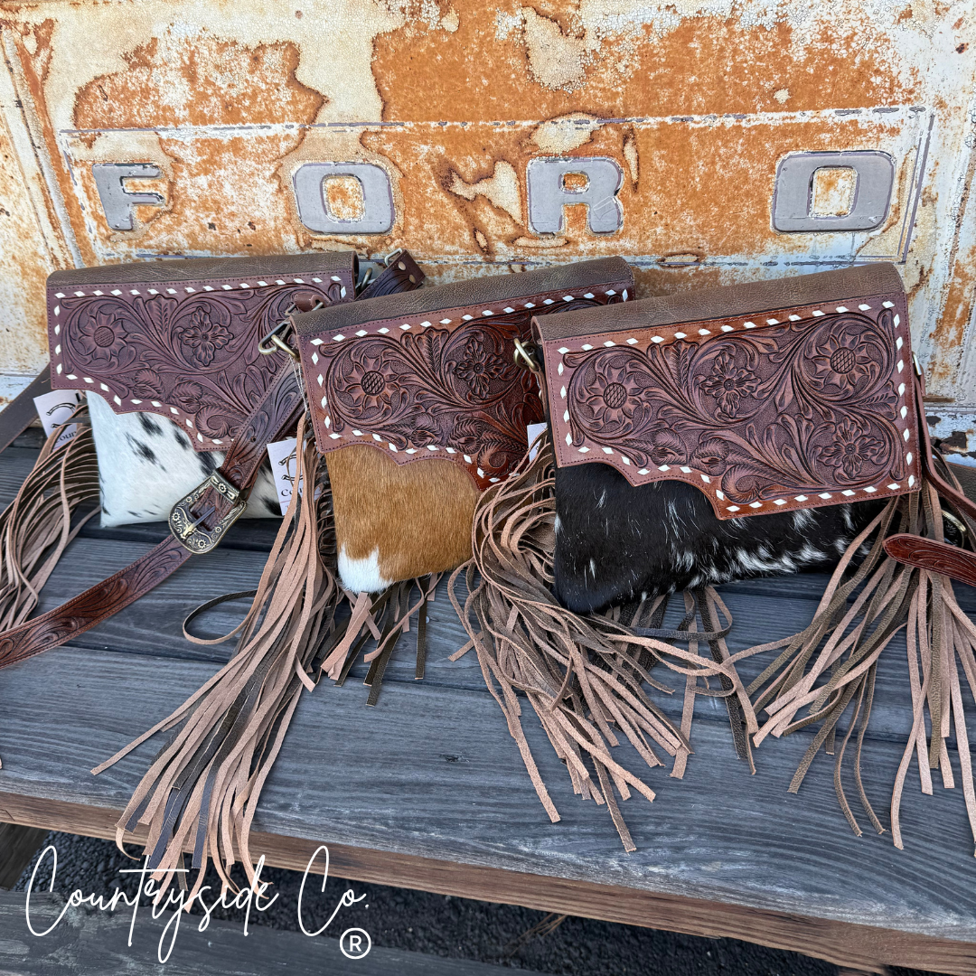 Georgia Conceal Carry Tooled Leather Purse Countryside Co.