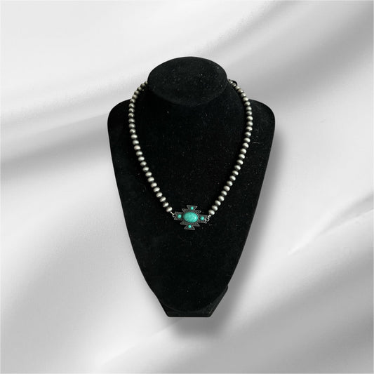Concho Choker Necklace No. 404 Cedar Hill Country Market