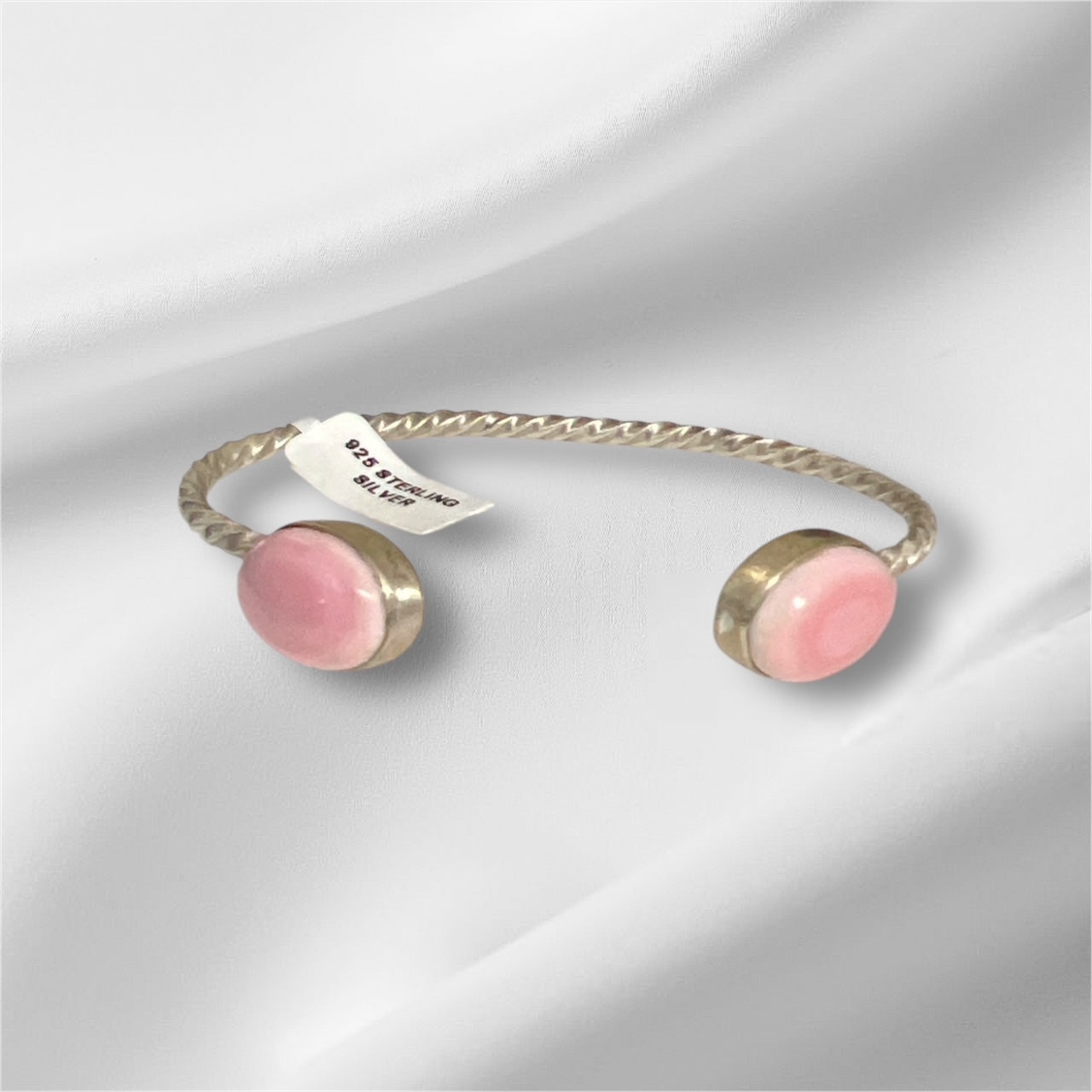 Pink Conch Rope Cuff Bracelet No 409 Cedar Hill Country Market