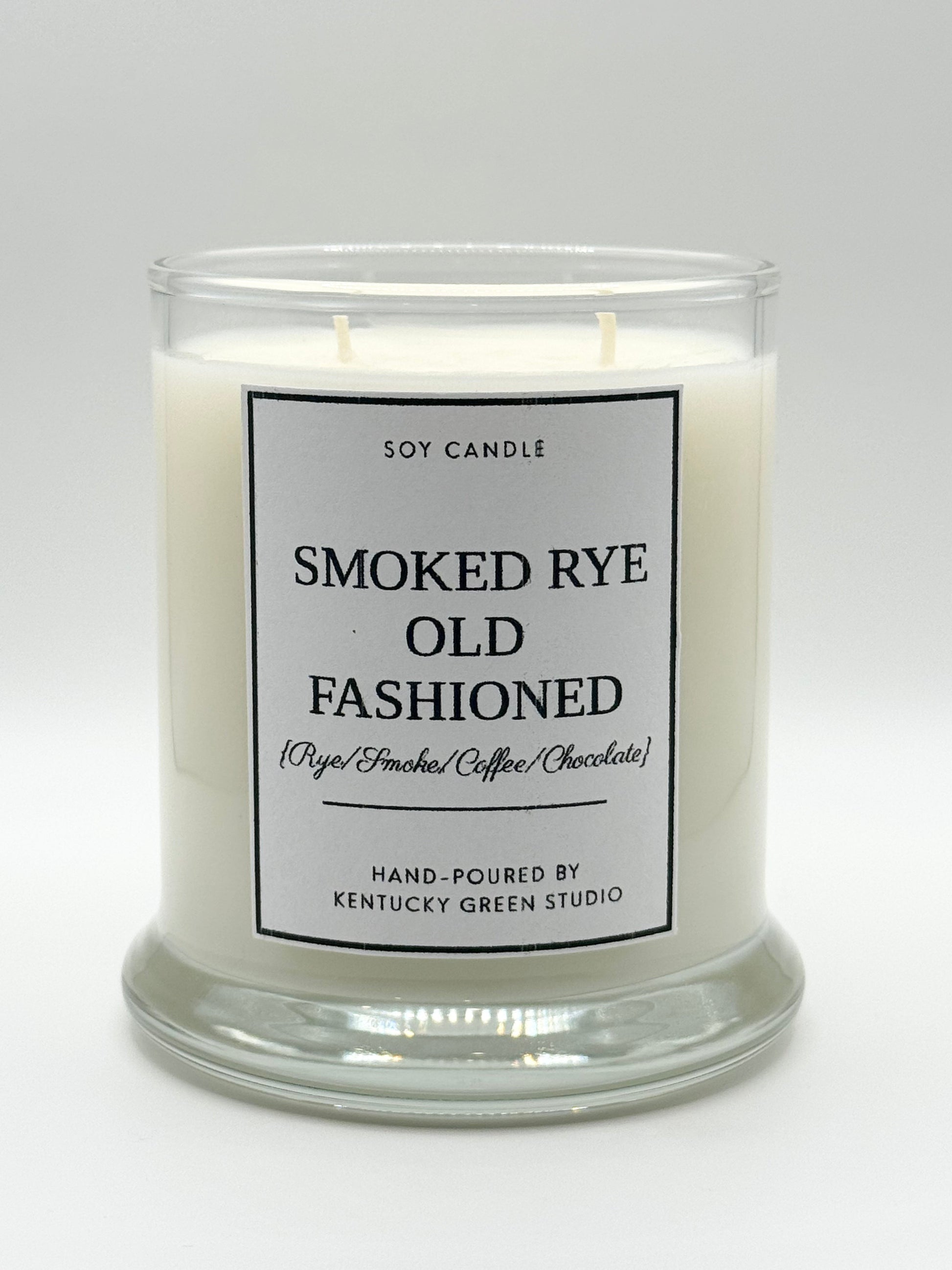 Smoked Rye Old Fashioned Soy Candle Kentucky Green Studio