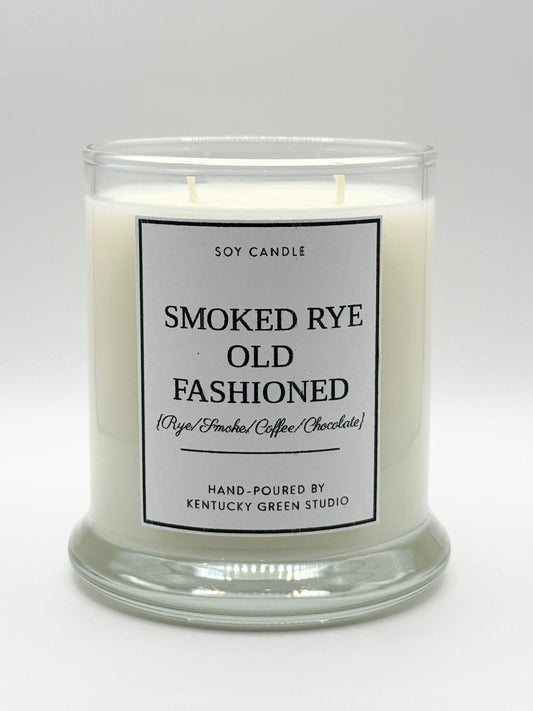 Smoked Rye Old Fashioned Soy Candle Kentucky Green Studio