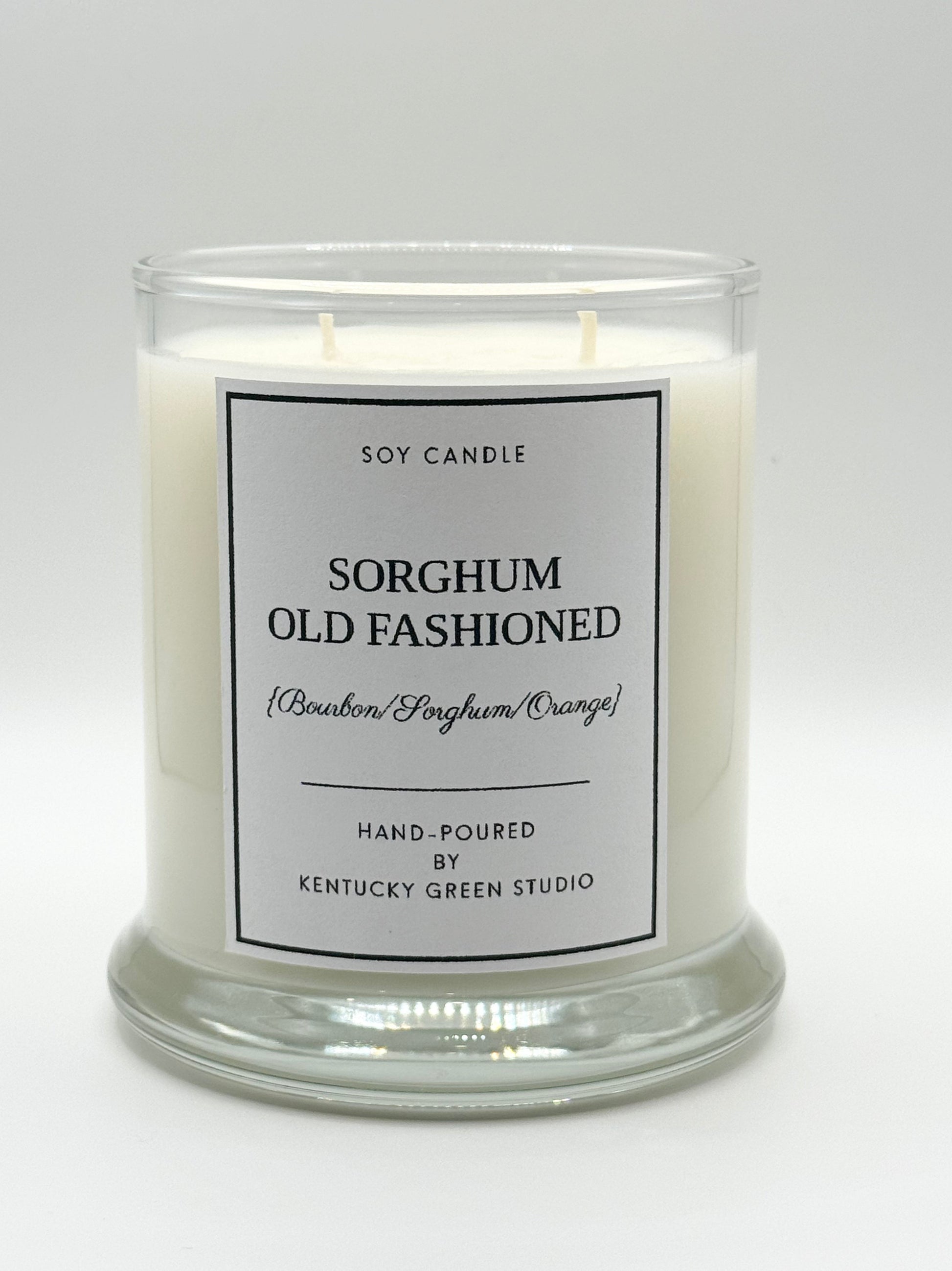 Sorghum Old Fashioned Soy Candle Kentucky Green Studio