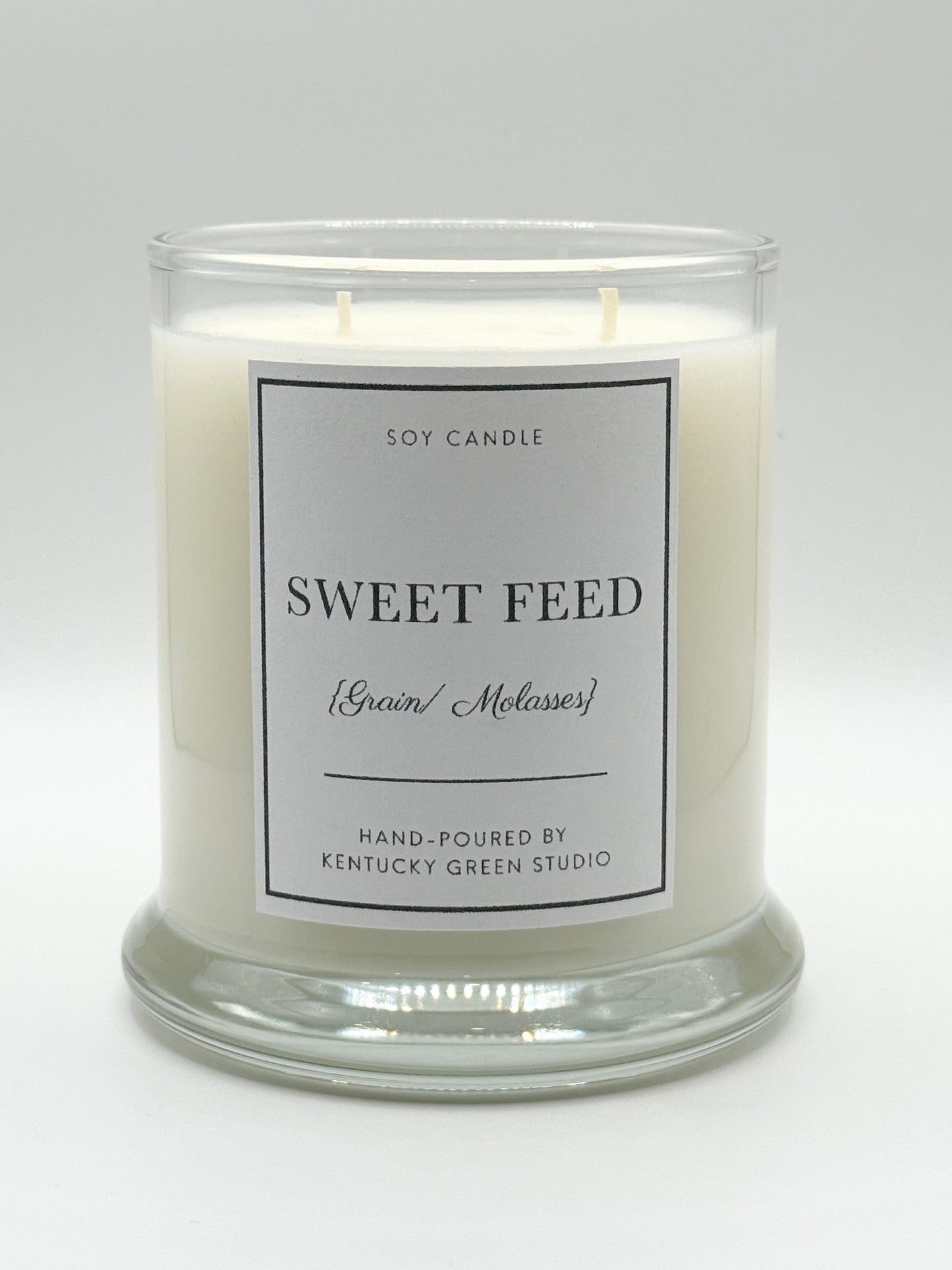 Sweet Feed Soy Candle Kentucky Green Studio