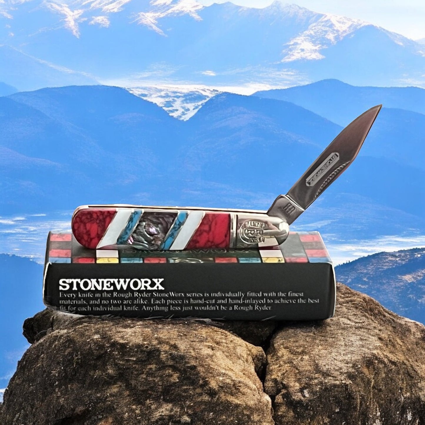 Rough Rider Stoneworx Barlow Pocket Knife 6008 CedarHill Country Market