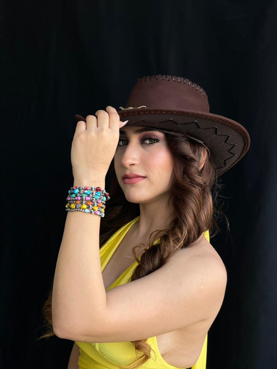 Handmade Sterling Silver Multi Stone Beaded Bracelet Nizhoni Traders LLC