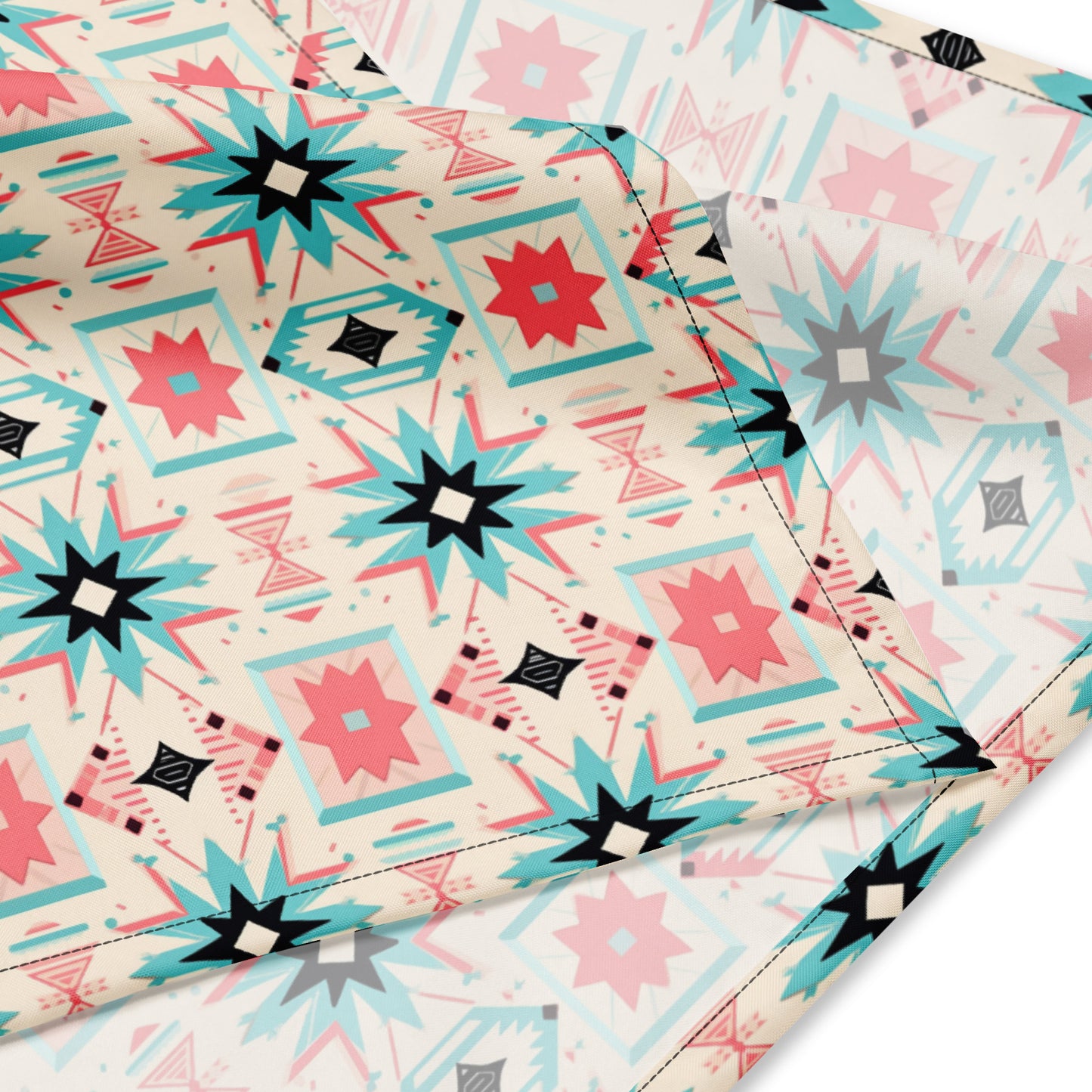 Aztec Pastel Western Style All-over print bandana CedarHill Country Market