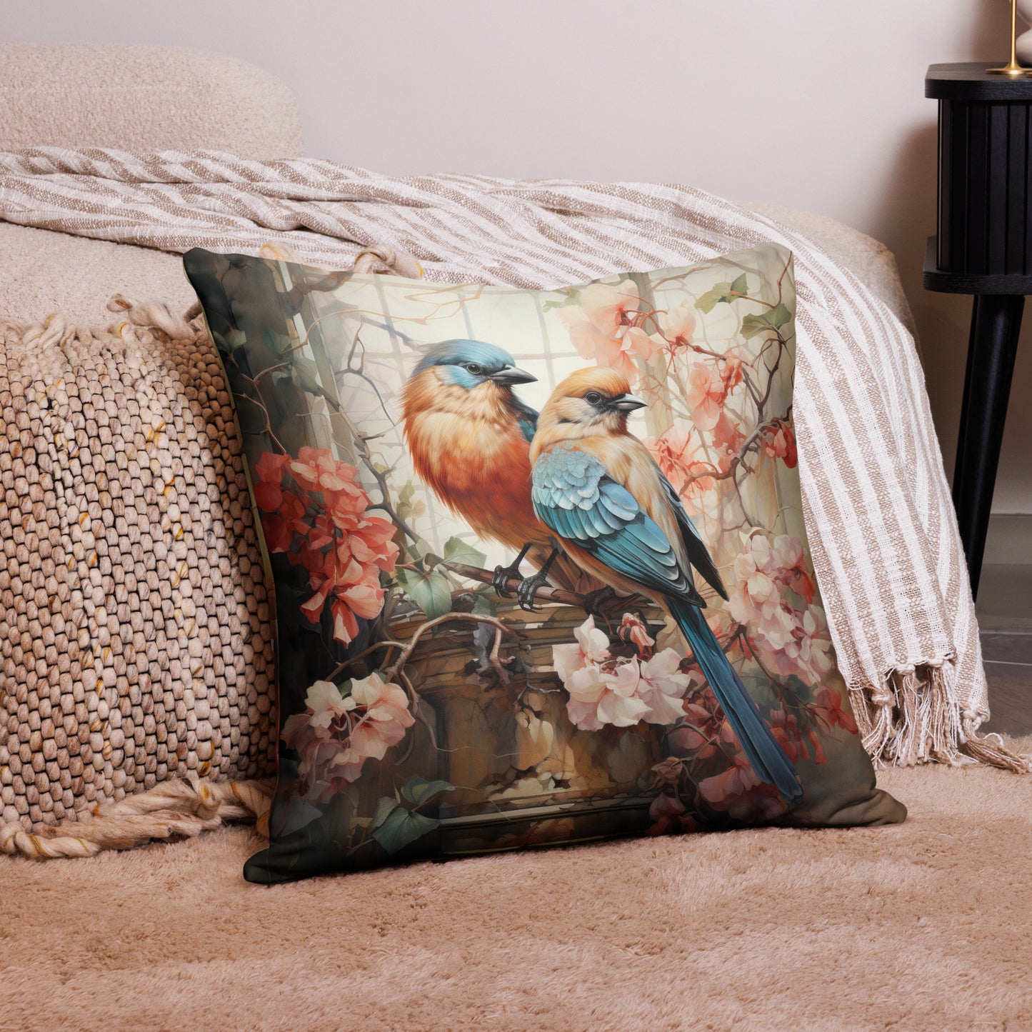 Timeless Feathers and Flora Series 2 Basic Pillow CedarHill Country Market