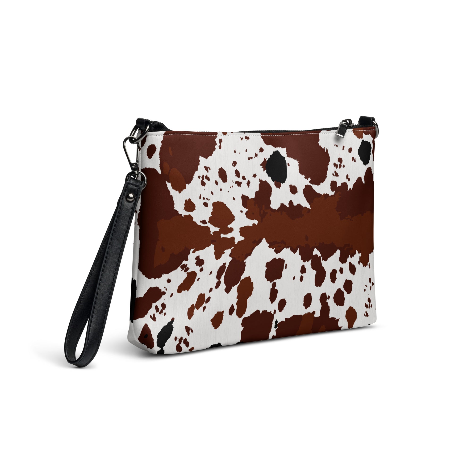 Faux Cowhide Crossbody bag with Adjustable Strap CedarHill Country Market