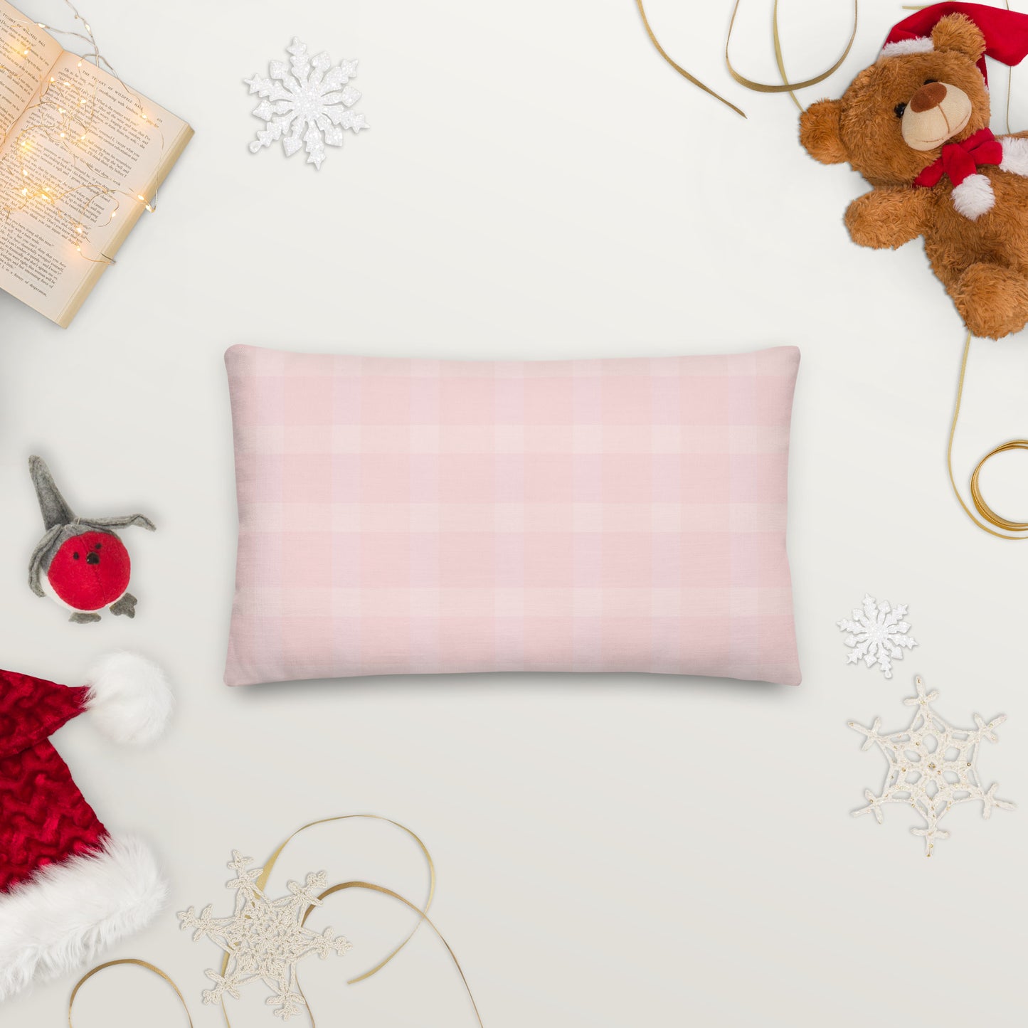 Gnomies Christmas Premium Throw Pillow CedarHill Country Market