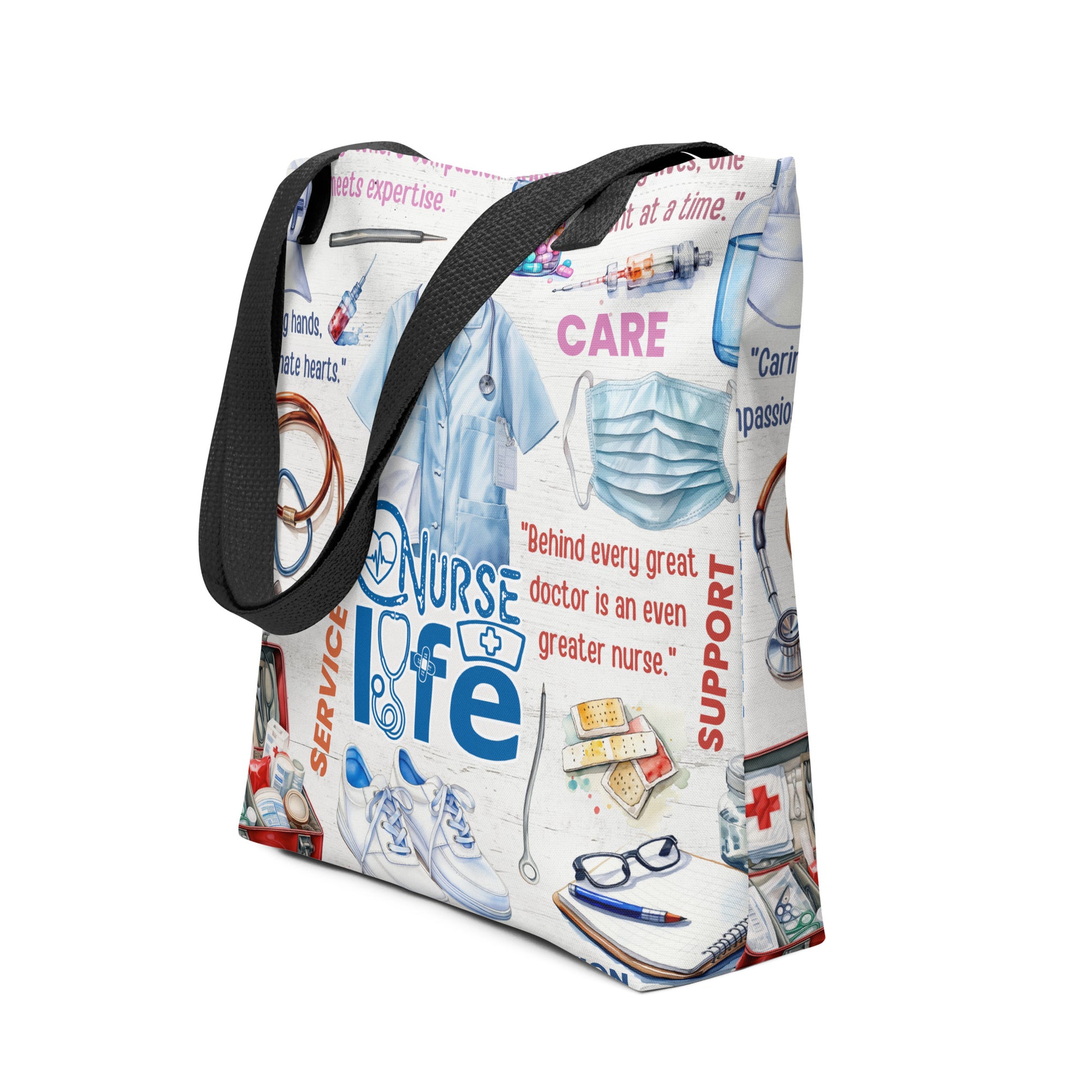 Nurse Life Lifestyle Tote bag CedarHill Country Market