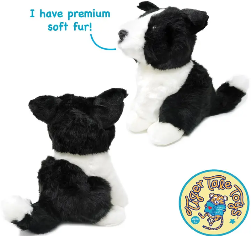 Borna the Border Collie | 11 Inch Stuffed Animal Plush CedarHill Country Market