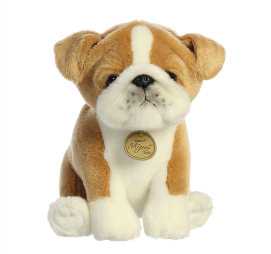 Miyoni® Tots - 8.5" Bulldog Pup Plushie Cedar Hill Country Market