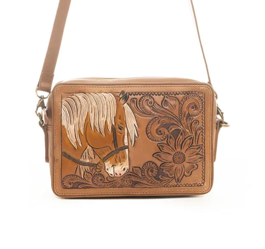 Caballo Mio Hand-Tooling Bag by Myra Cedar Hill Country Market