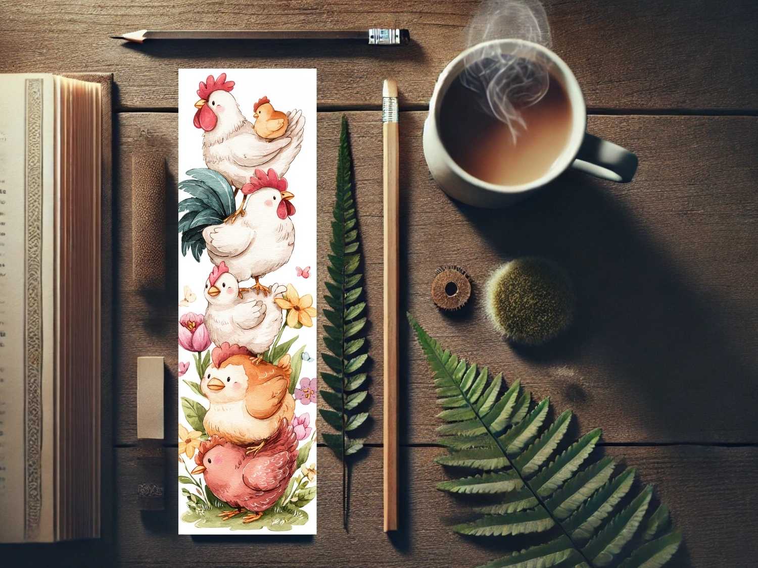 Metal Bookmarks 7 X 2.5 Extra Large Cedar Hill Country Market