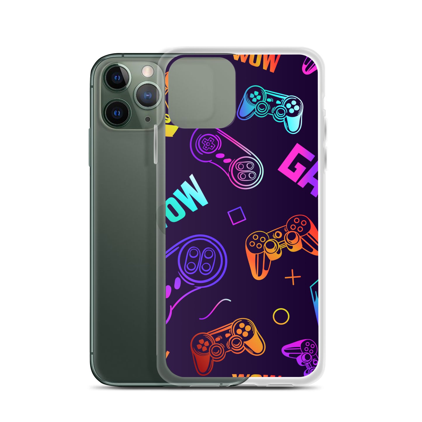 Gamer Themed Clear Case for iPhone® CedarHill Country Market