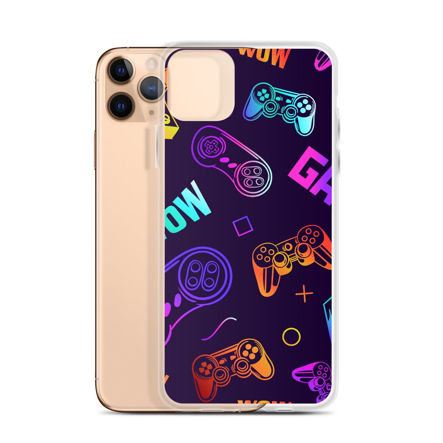 Gamer Themed Clear Case for iPhone® CedarHill Country Market