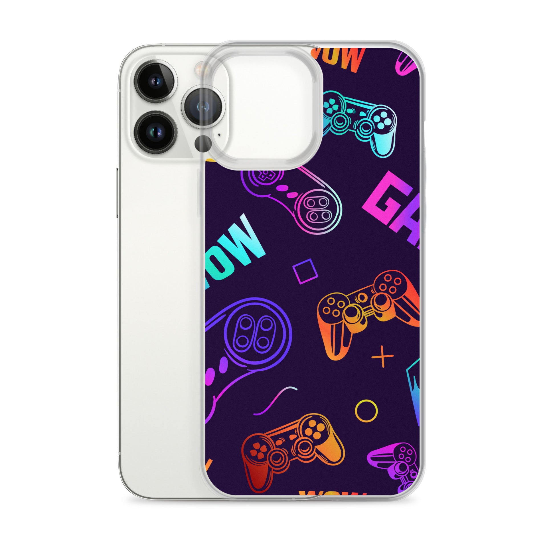 Gamer Themed Clear Case for iPhone® CedarHill Country Market