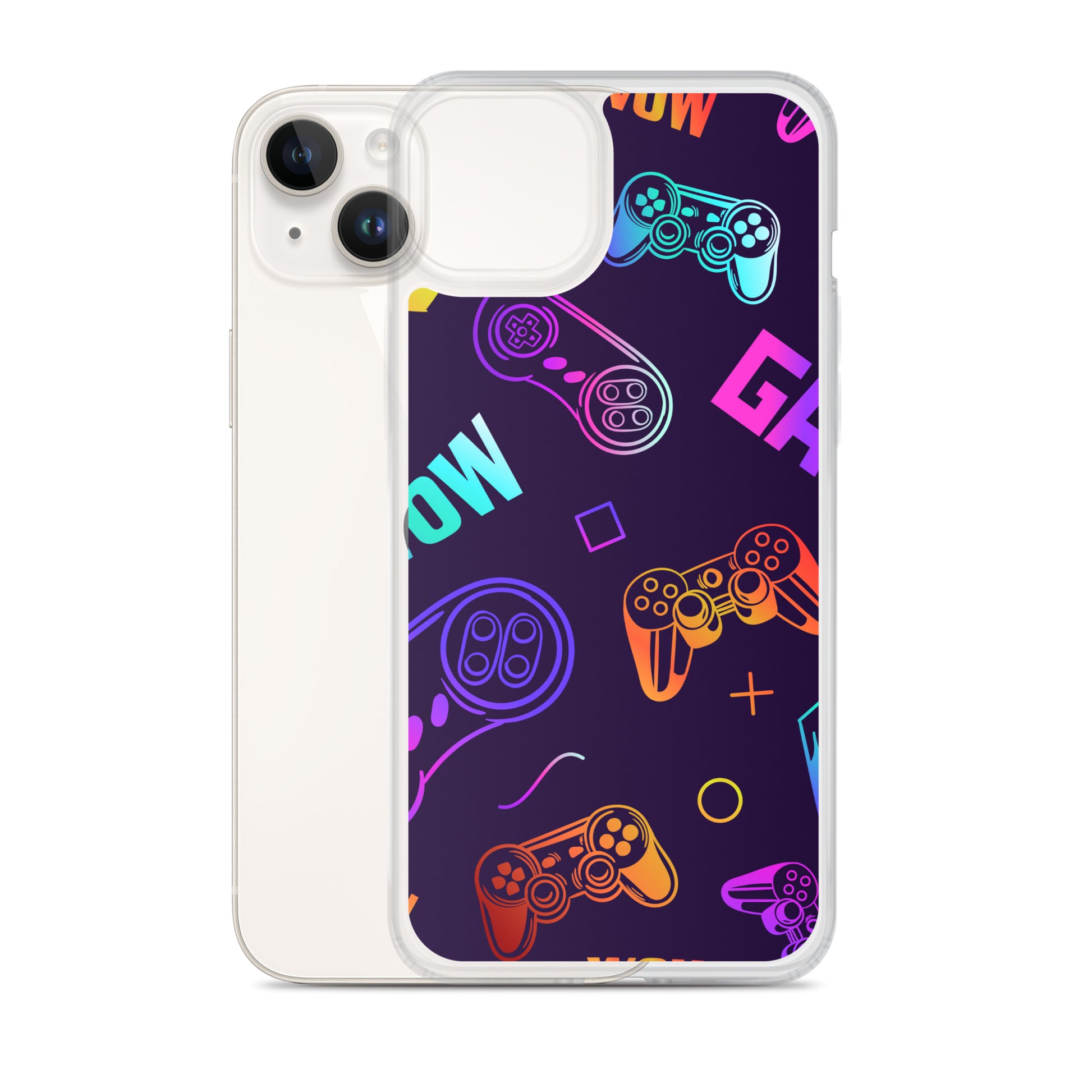 Gamer Themed Clear Case for iPhone® CedarHill Country Market