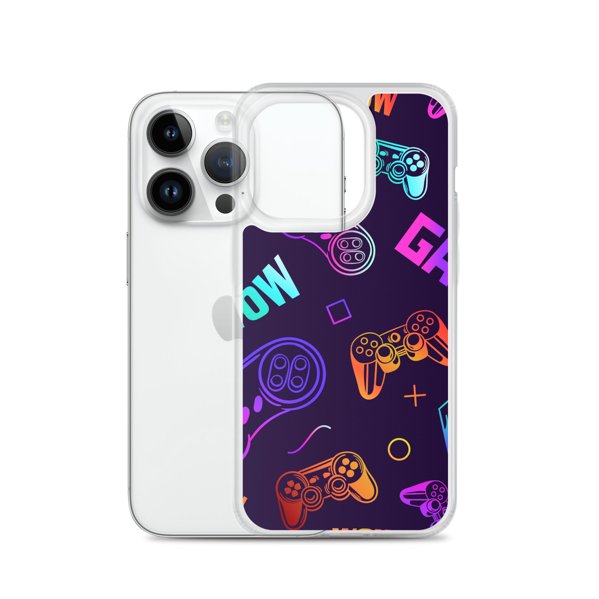 Gamer Themed Clear Case for iPhone® CedarHill Country Market