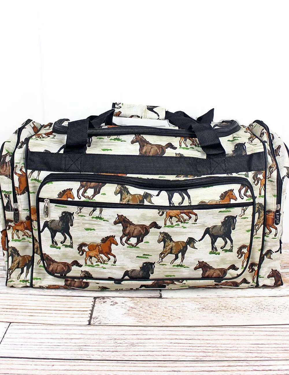 Wild Horses Duffle Bag 23" CedarHill Country Market