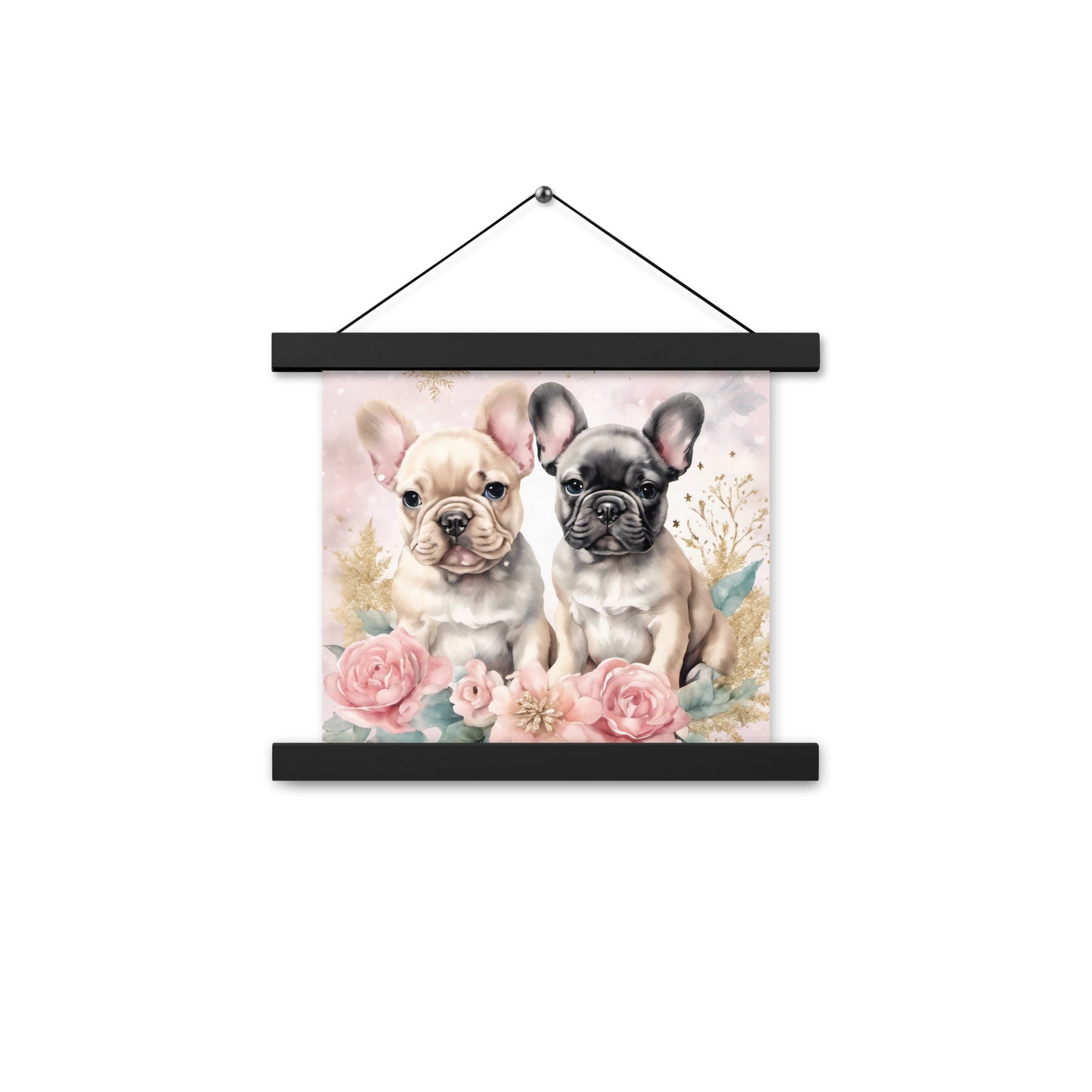 French Bulldog Home Decor Artwork Poster with hangers CedarHill Country Market