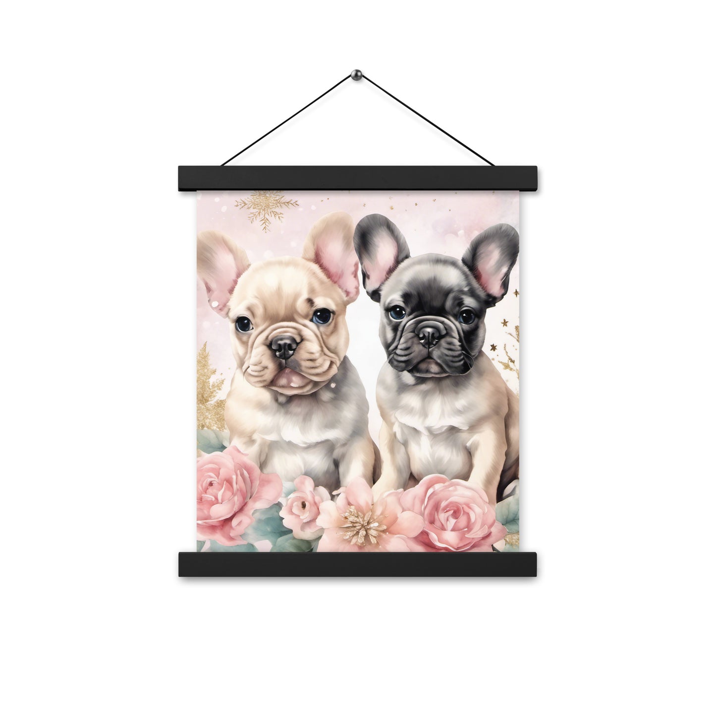 French Bulldog Home Decor Artwork Poster with hangers CedarHill Country Market