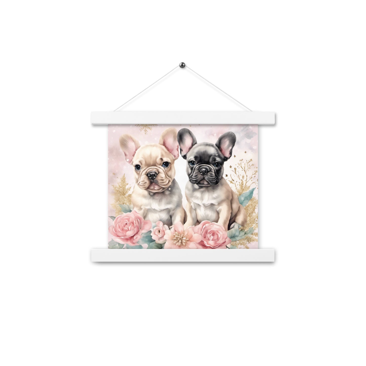 French Bulldog Home Decor Artwork Poster with hangers CedarHill Country Market