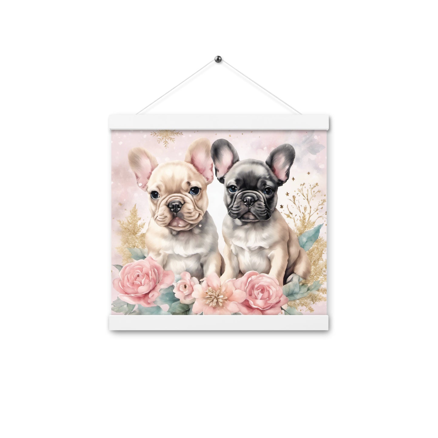 French Bulldog Home Decor Artwork Poster with hangers CedarHill Country Market