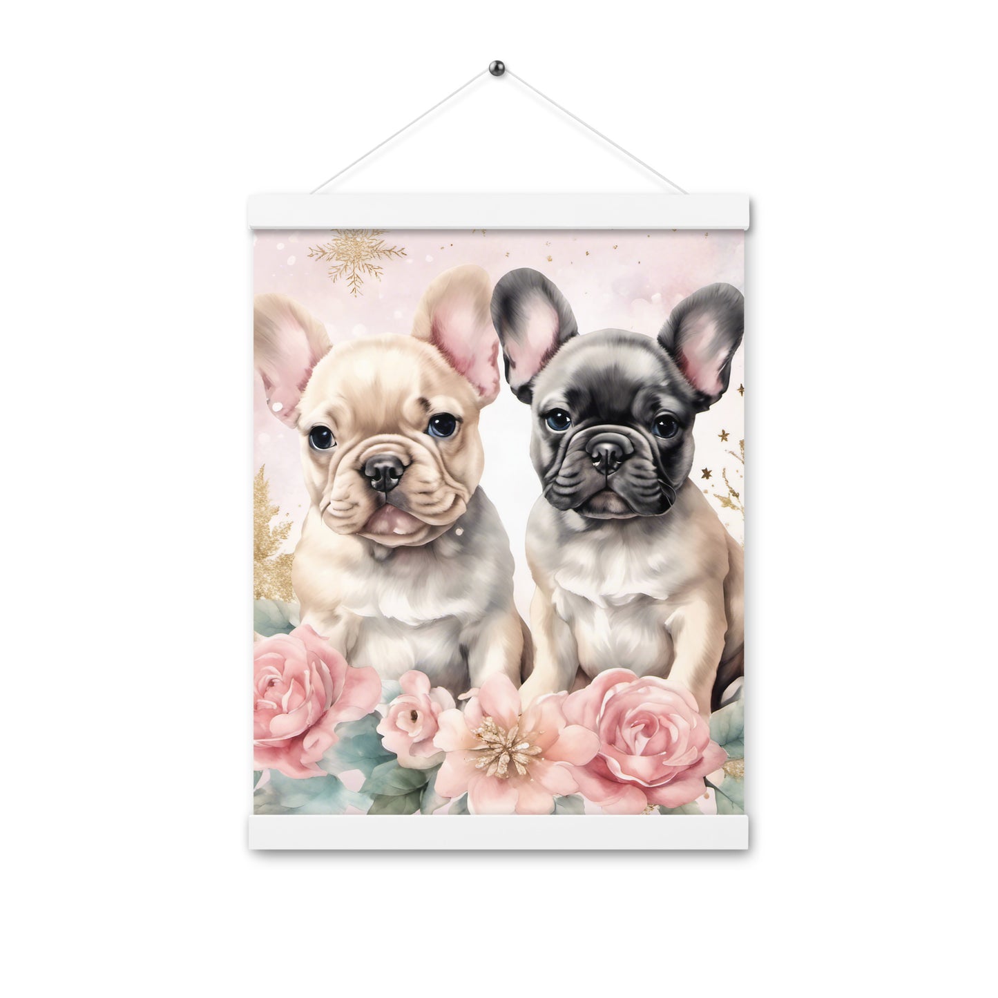 French Bulldog Home Decor Artwork Poster with hangers CedarHill Country Market